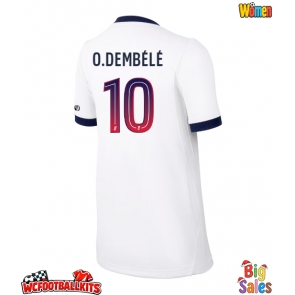 Paris Saint-Germain Ousmane Dembele #10 Replica Away Stadium Shirt for Women 2026-27 Short Sleeve